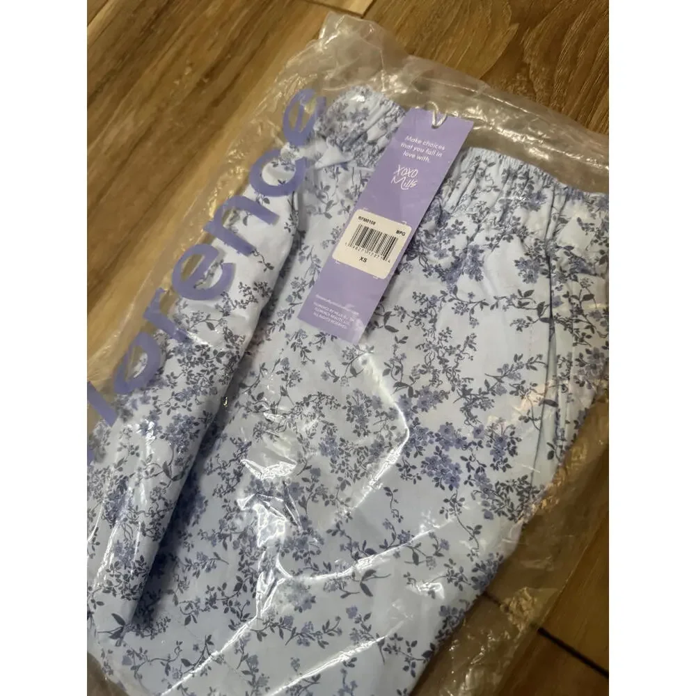 NWT! Florence by Mills Sleep Boxer Shorts in Blue Size XS